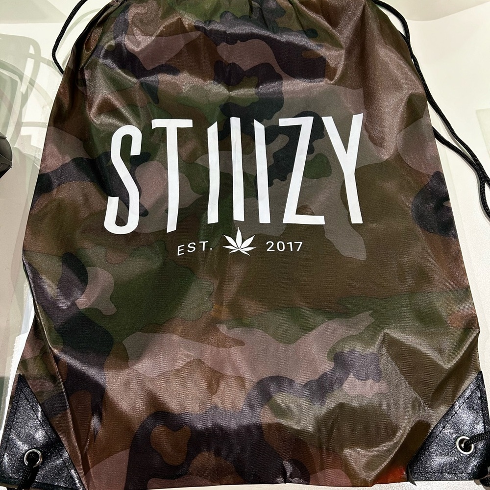 Stiiizy swag book bag parachute material camouflage color